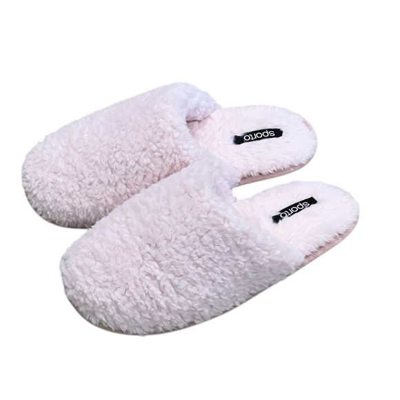 Sporto Pink Susie Faux Shearling Slippers - Picture 3 of 15